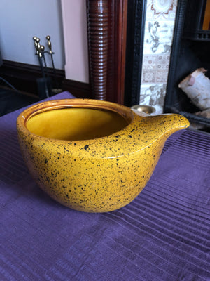 Mustard Yellow Italian Vase Planter