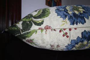 Adriana - Multicolored Floral Pillow Cover - 22x22
