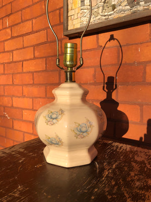 Small Beige Vintage Lamp