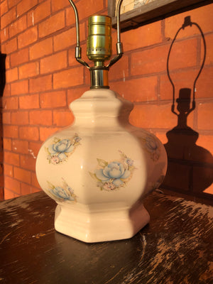 Small Beige Vintage Lamp