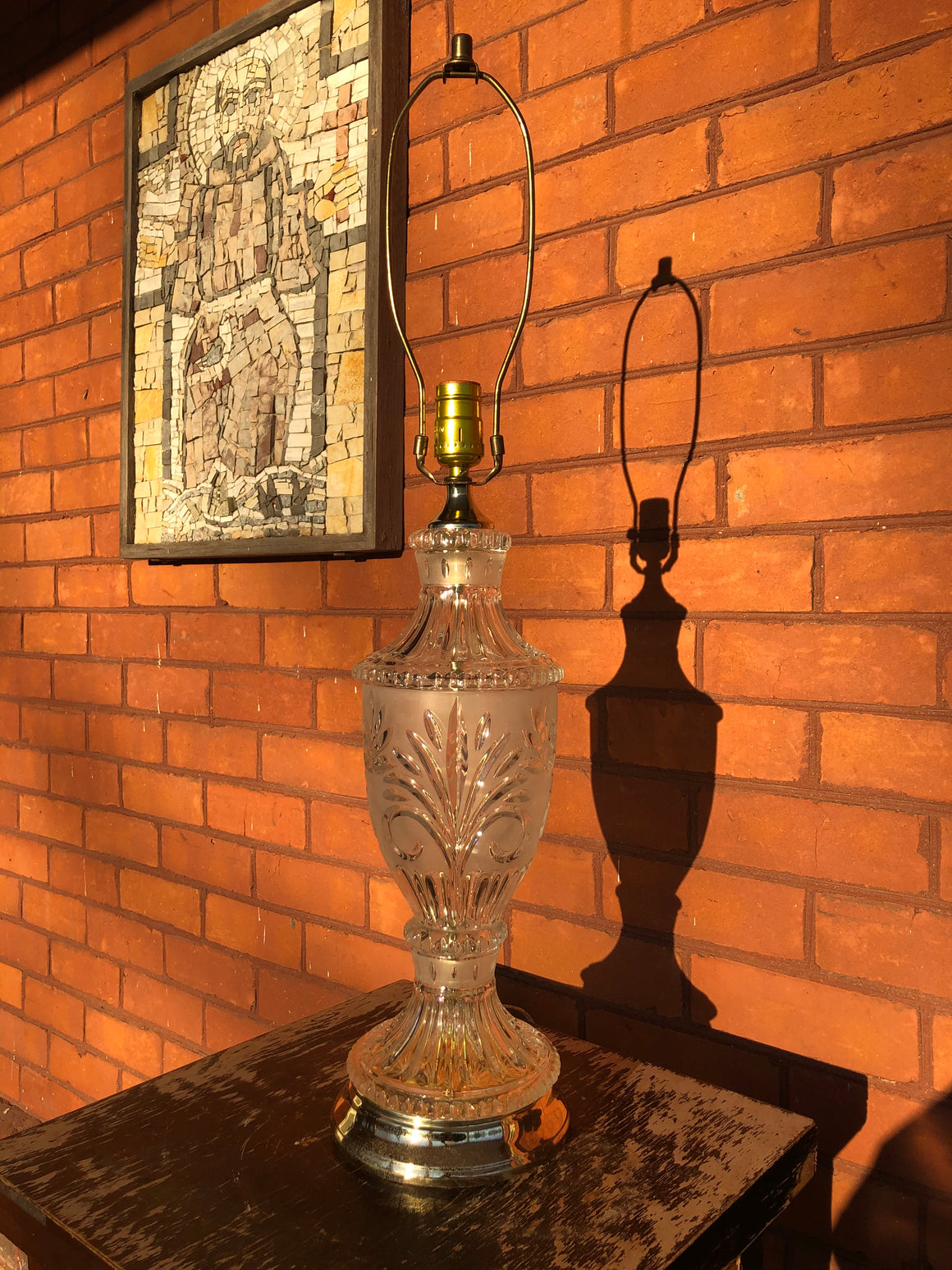 Crystal Vintage Table Lamp