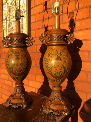 Vintage Lamps - Set of 2 Vintage Lamps