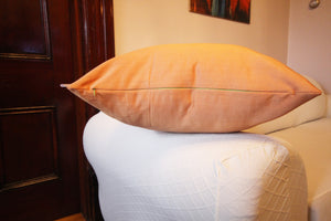 Anita - Orange Pillow Cover - 20x20 - Maa-Kal Boutique Canada