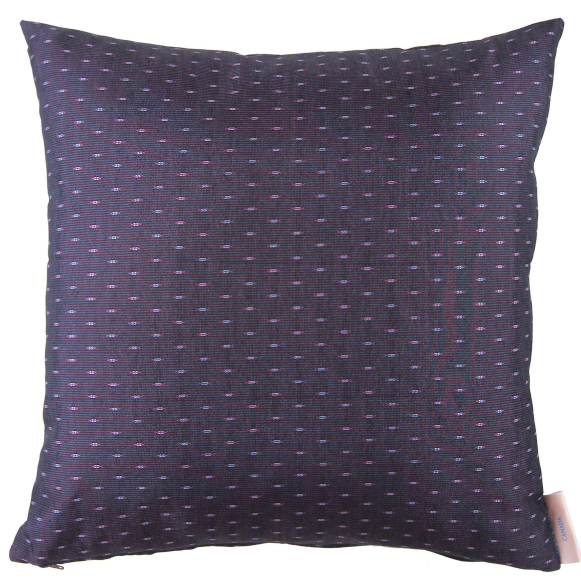 Vivian - Purple with Pink Embroidered dots - 18x18 - 20x20 - Maa-Kal Boutique Canada