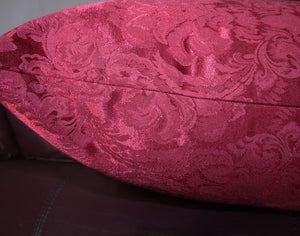 Arkiva - Red Paisley Pillow Covers - 4(20” X 20”) + 1(23”X 14”) - Maa-Kal Boutique Canada