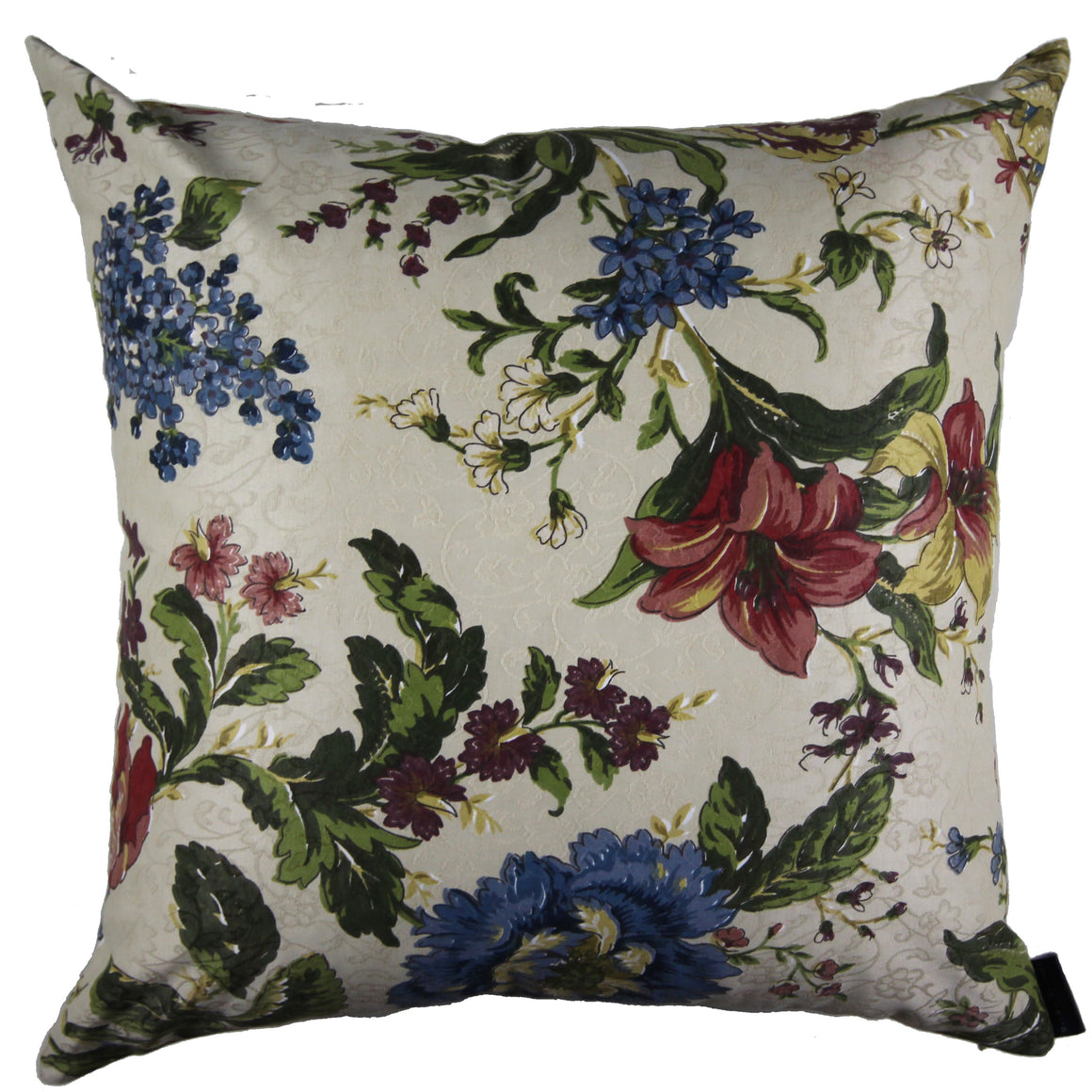 Adriana - Multicolored Floral Pillow Cover - 22x22