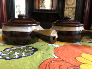 Set of 3 Ceramic French Onion Soup Bowls