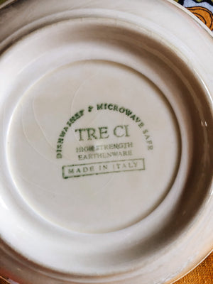Set of 4 Treci Italian Bowls