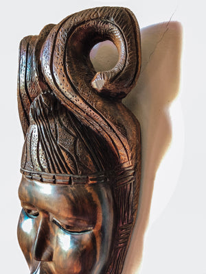 Heavy Wood Mask African Mask