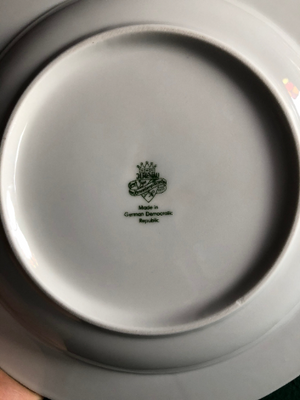 Sets of Vintage Plates - Graf Von Henneberg JLMENAU